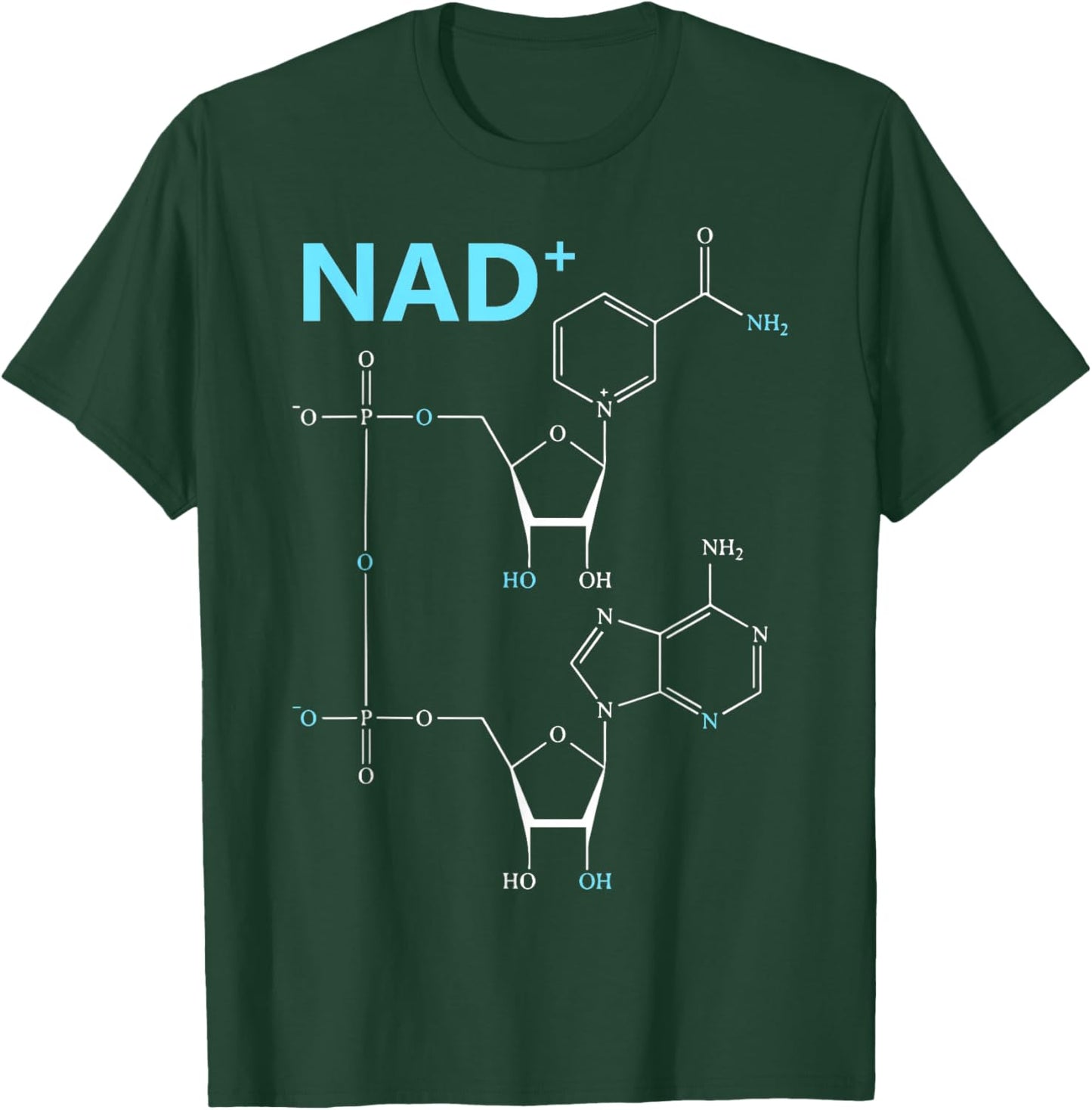 NAD+ Healthy Aging T-Shirt - T-Shirt | Forest