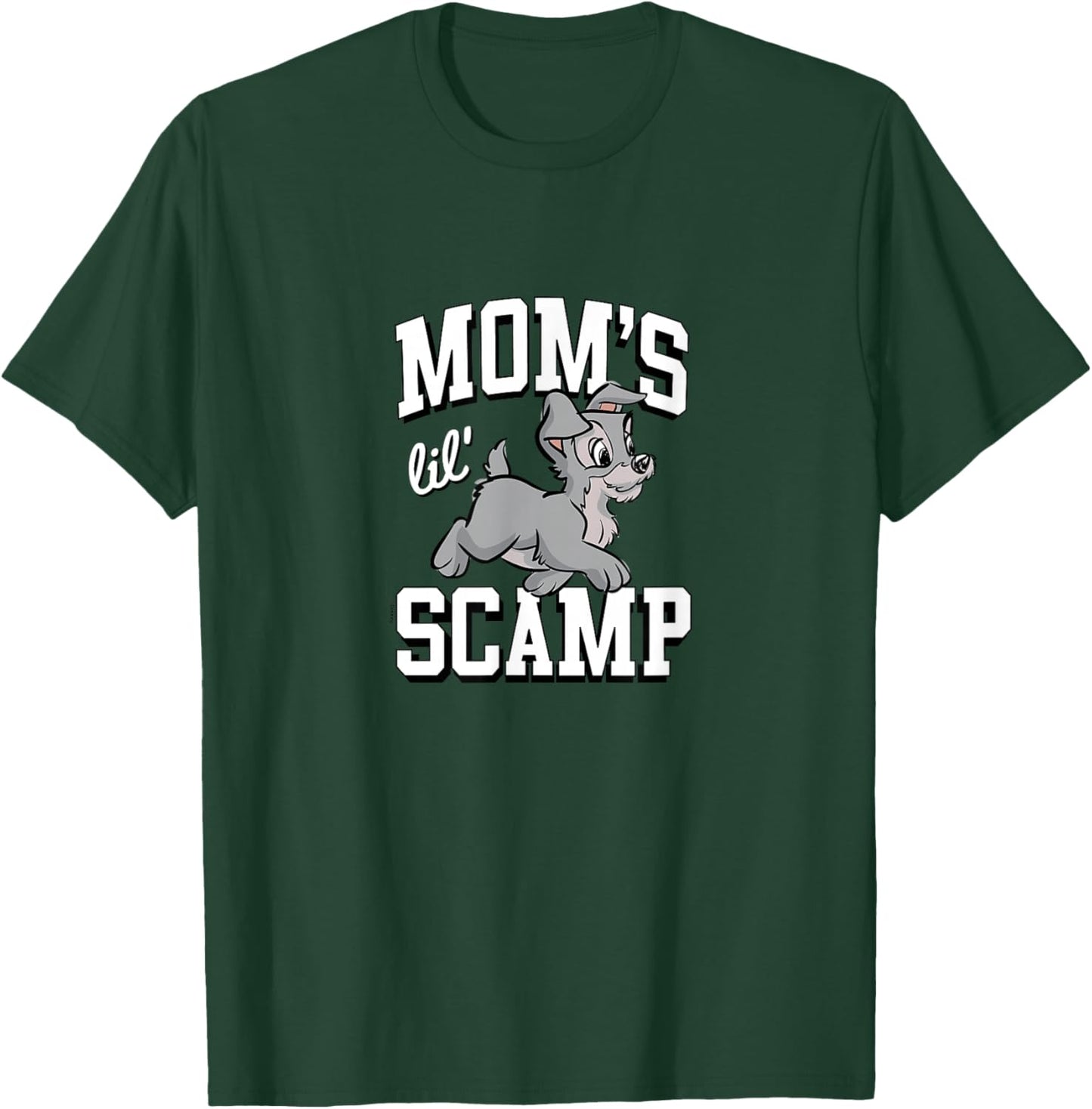Lady and the Tramp - Mom's Lil' Scamp T-Shirt - T-Shirt | Forest