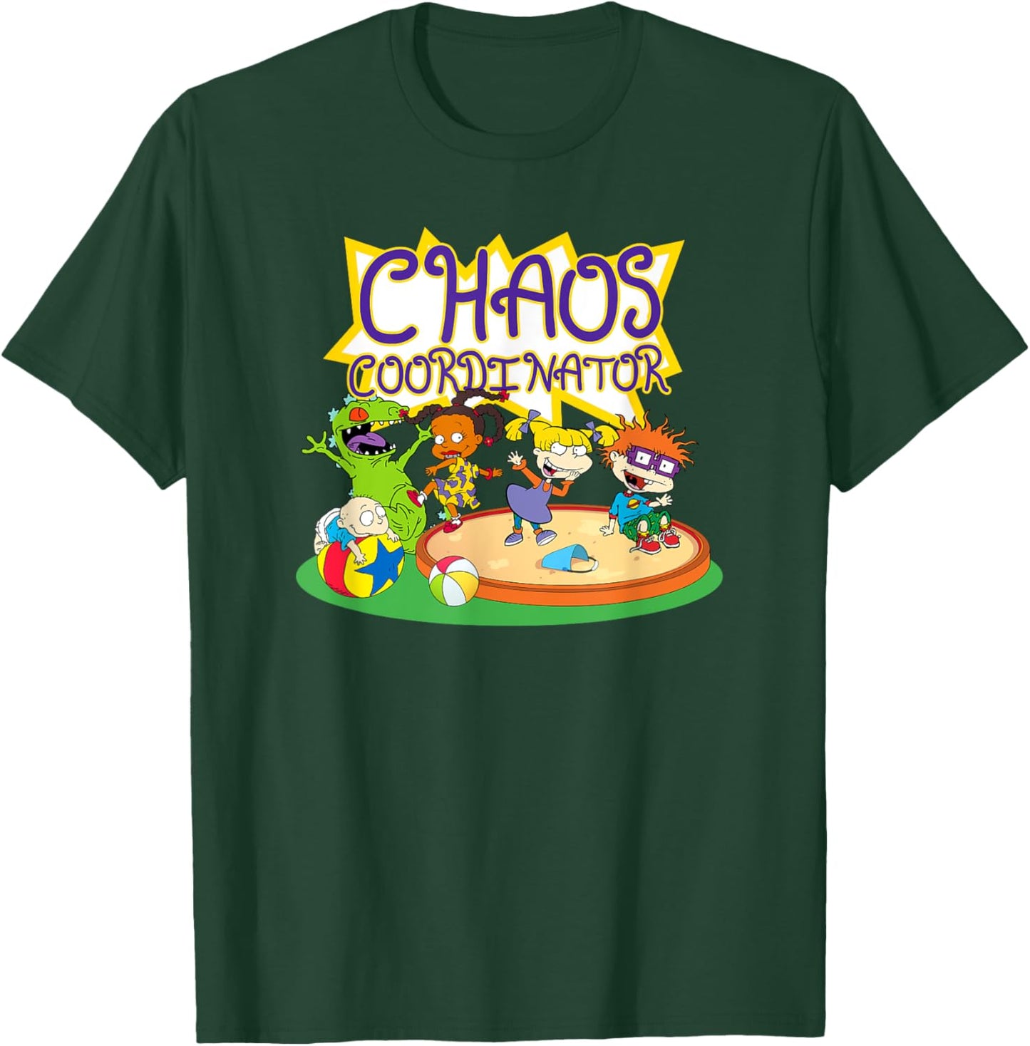 Mademark x Rugrats - Chaos Coordinator T-Shirt - T-Shirt | Forest