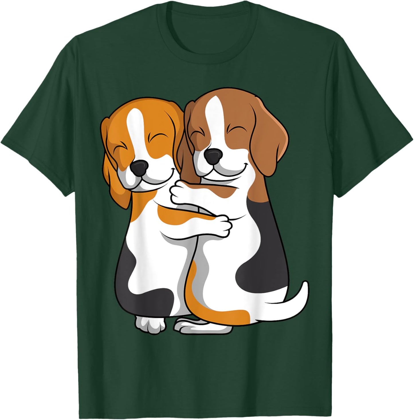 Beagle Lover Dog Mom Women Kids Girls T-Shirt - T-Shirt | Forest