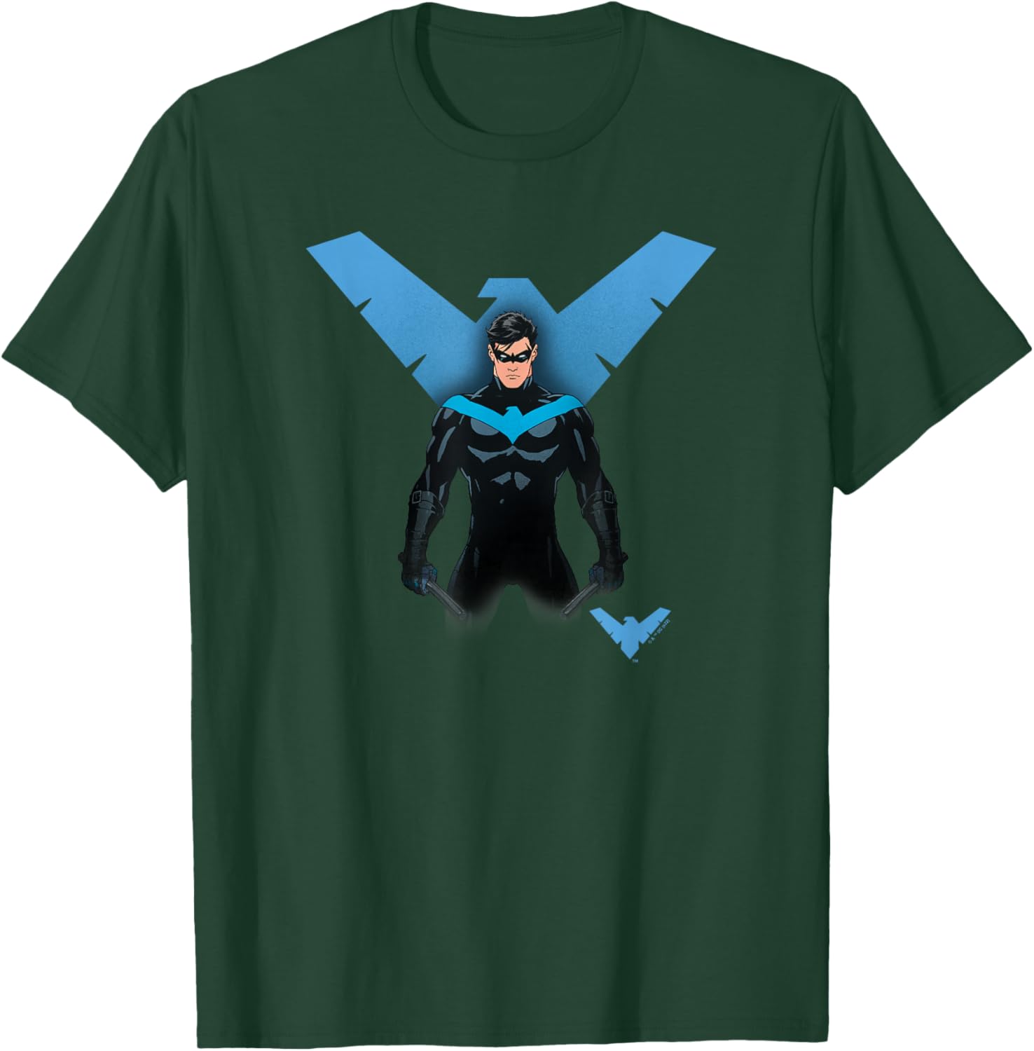 DC Comics Batman Nightwing Hero Pose T-Shirt - T-Shirt | Forest