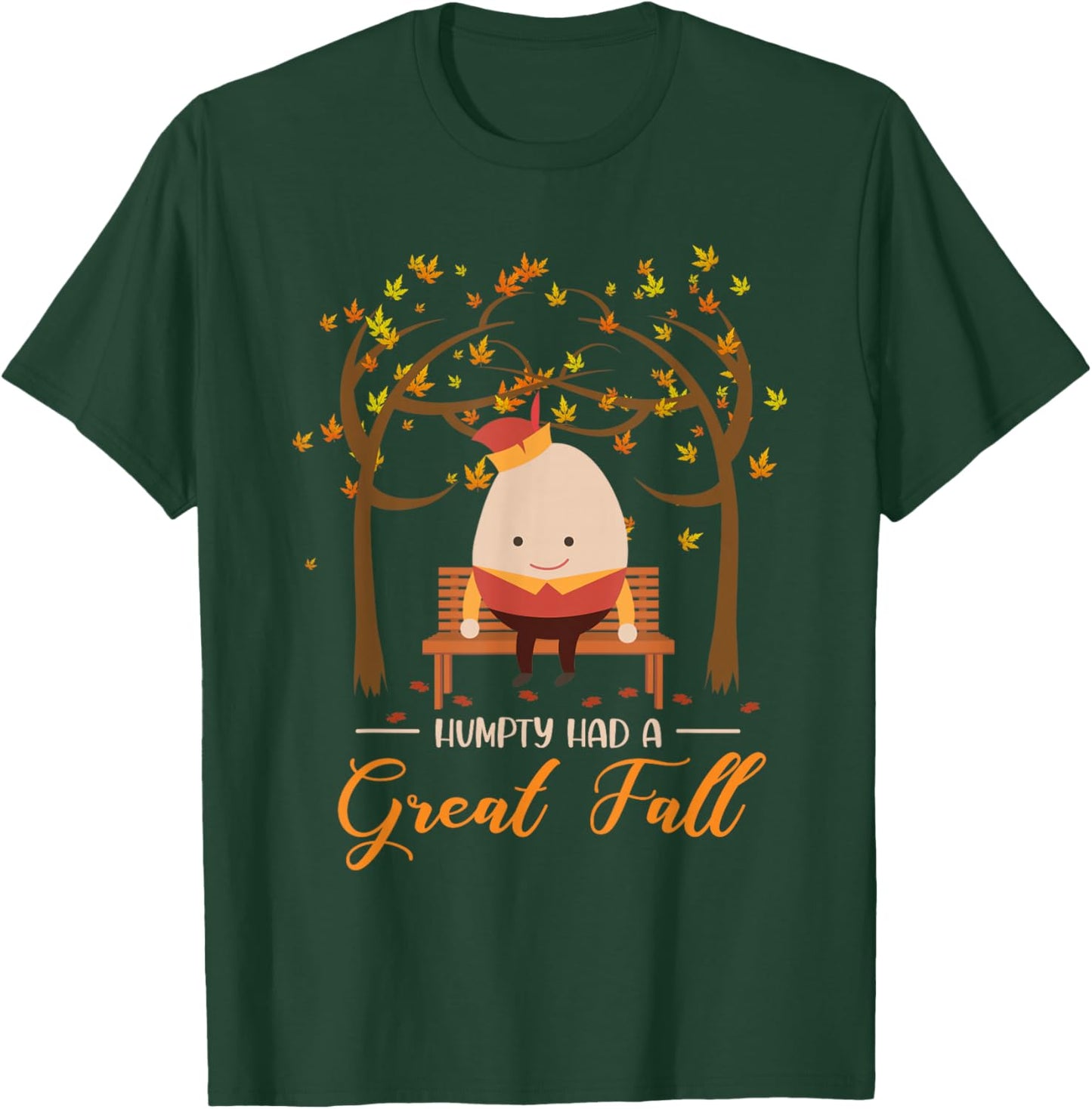 Nursery Rhymes for Kids or Humpty Dumpty sat on a Wall T-Shirt - T-Shirt | Forest