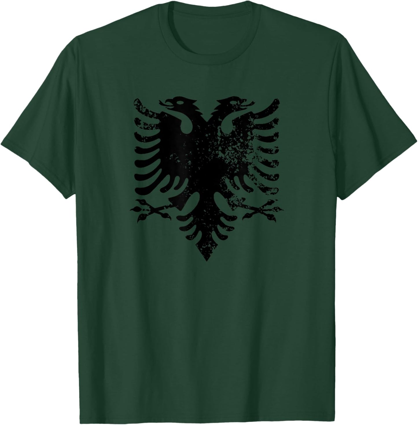 Albanian Shirt Eagle Albania Flag T-Shirt - T-Shirt | Forest