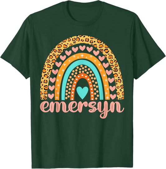 Emersyn Emersyn Name Birthday Shirt Gift T-Shirt - T-Shirt | Forest