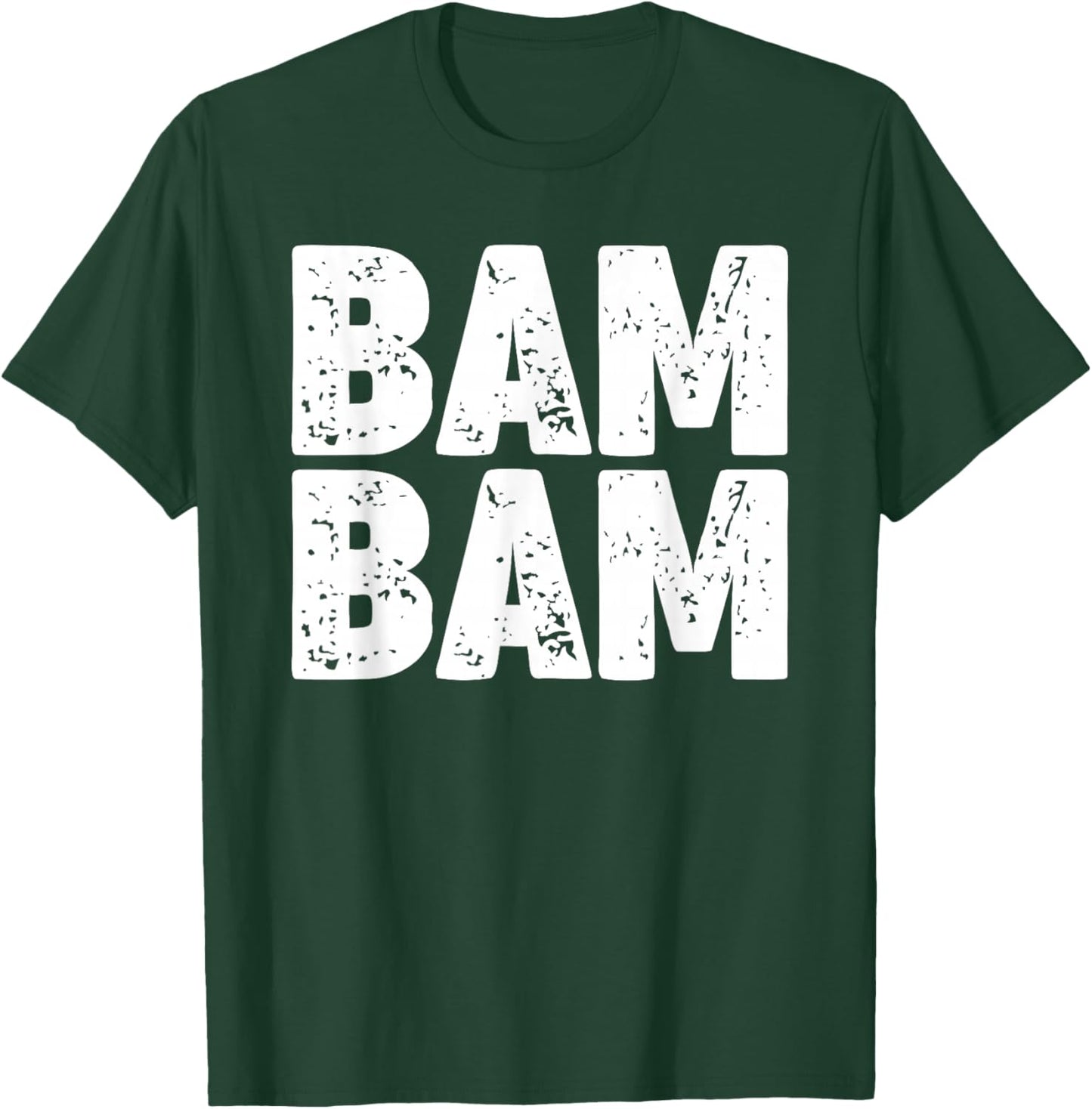 Miftees -Youth Black Small Classic Fit Bam Bam T-Shirt - T-Shirt | Forest