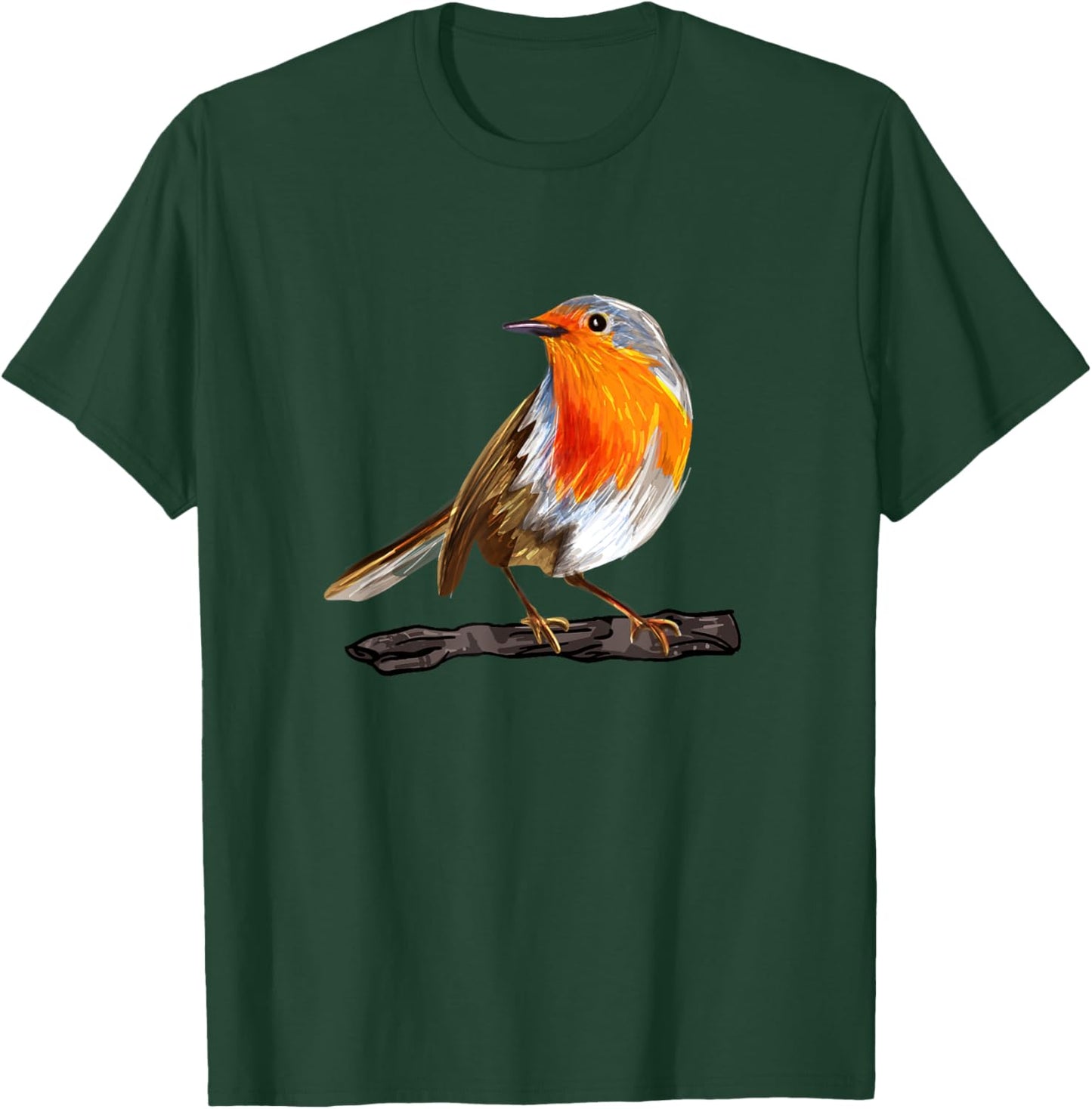 Robin Bird T-Shirt - T-Shirt | Forest