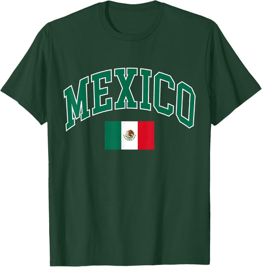 Mexico Flag T-Shirt - T-Shirt | Forest