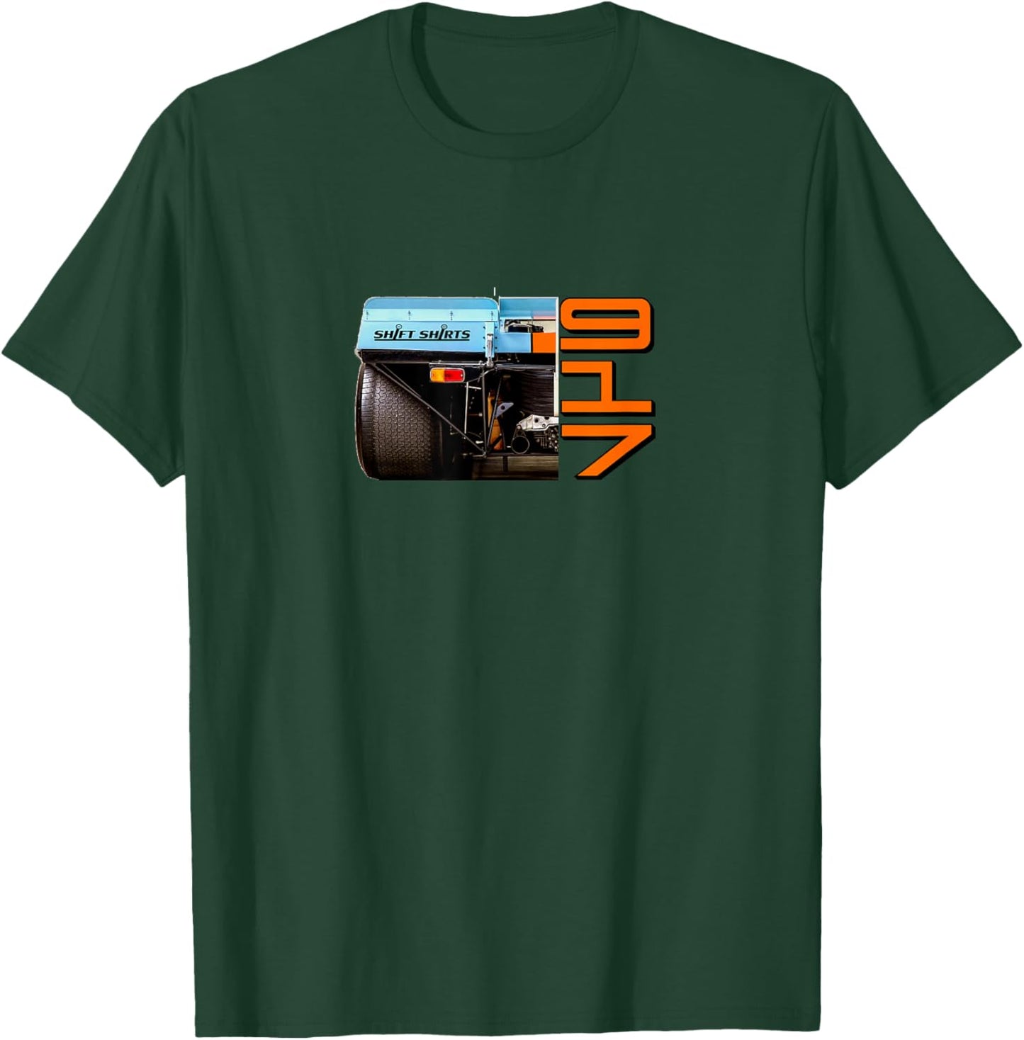 View of Dominance - Lemans 917 Racecar Inspired T-Shirt - T-Shirt | Forest