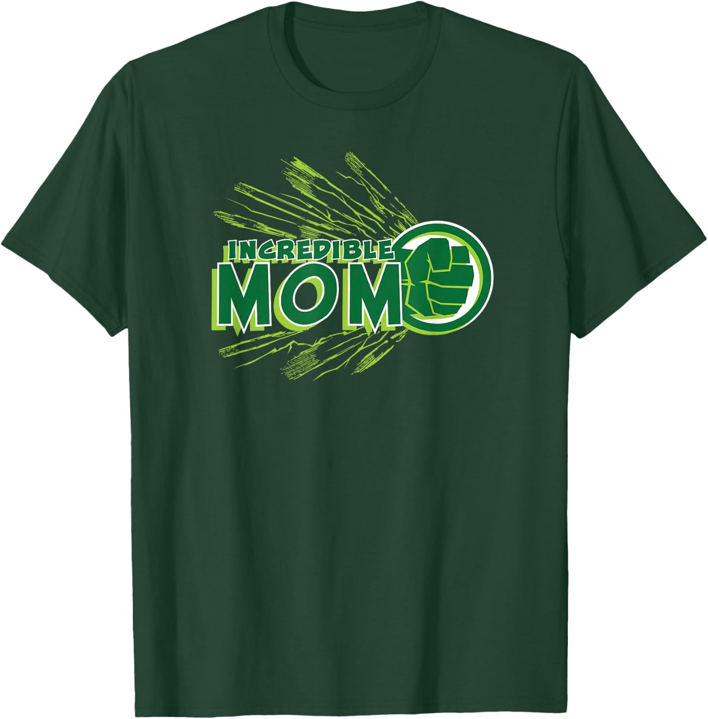 Marvel Hulk Incredible Mom Family Trip Vacation Mother's Day T-Shirt - T-Shirt | Forest