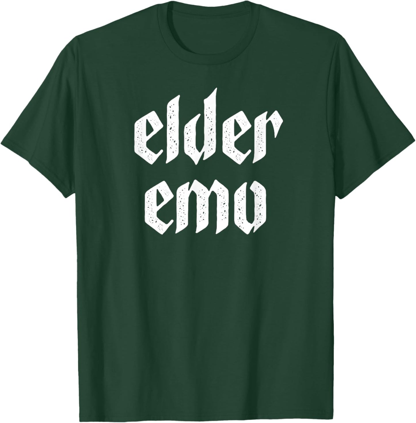 Elder Emo. For Old Fans Of Emo Music. Alternative Scene T-Shirt - T-Shirt | Forest