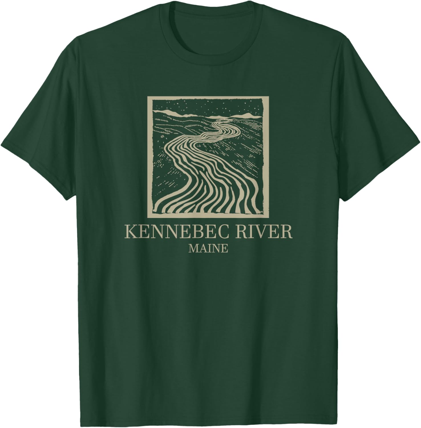 Kennebec River T-Shirt - T-Shirt | Forest