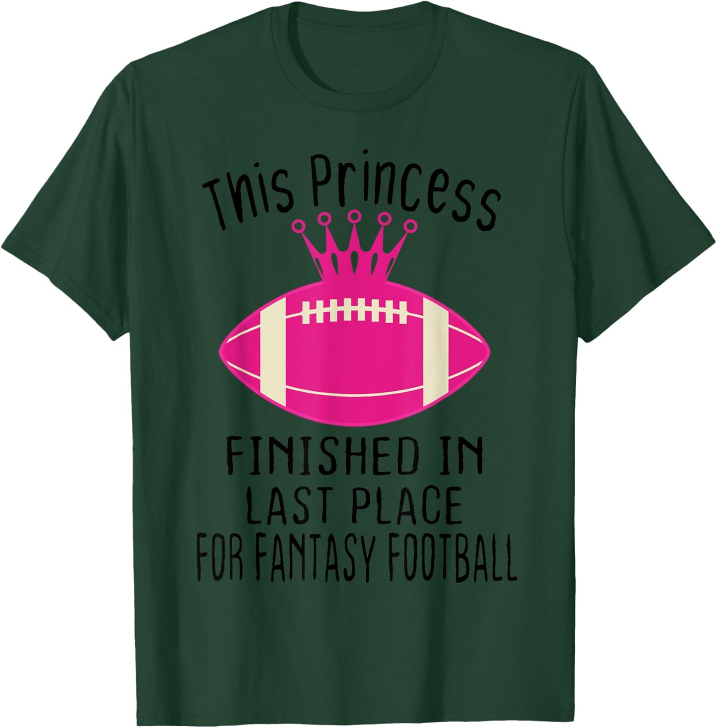 Fantasy Football Champion I Suck at Fantasy Football Unicorn T-Shirt - T-Shirt | Forest