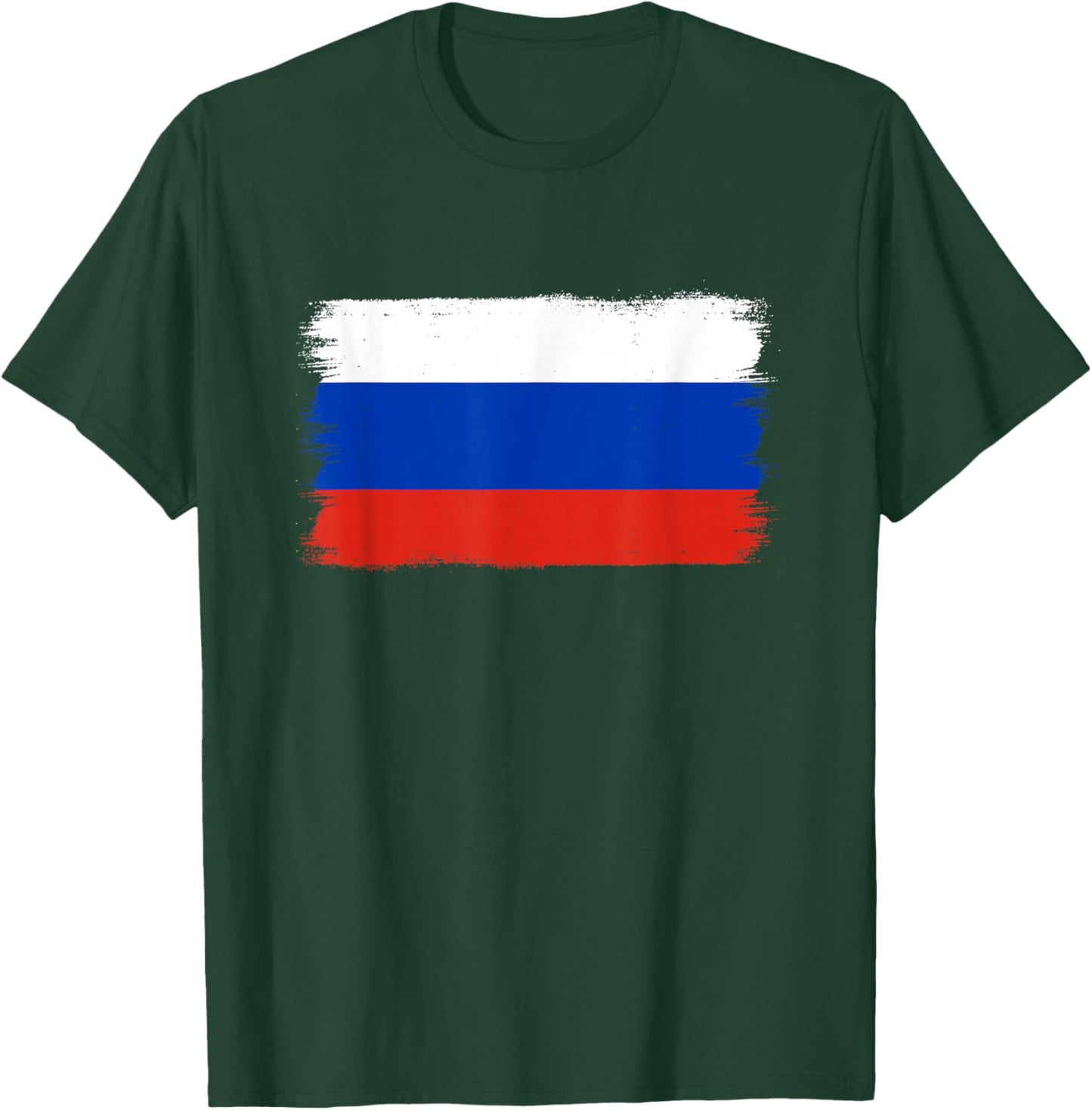 Russian Flag Russia T-Shirt - T-Shirt | Forest