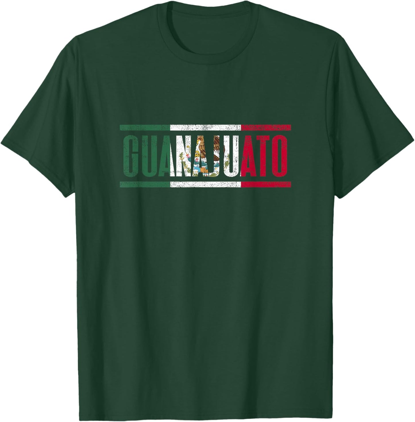 Guanajuato con la Bandera de México T-Shirt - T-Shirt | Forest