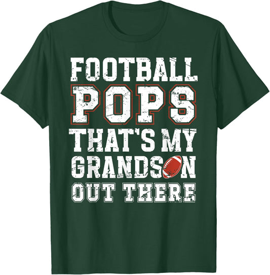 Proud Football Pops Of A Football Player Pops T-Shirt - T-Shirt | Forest