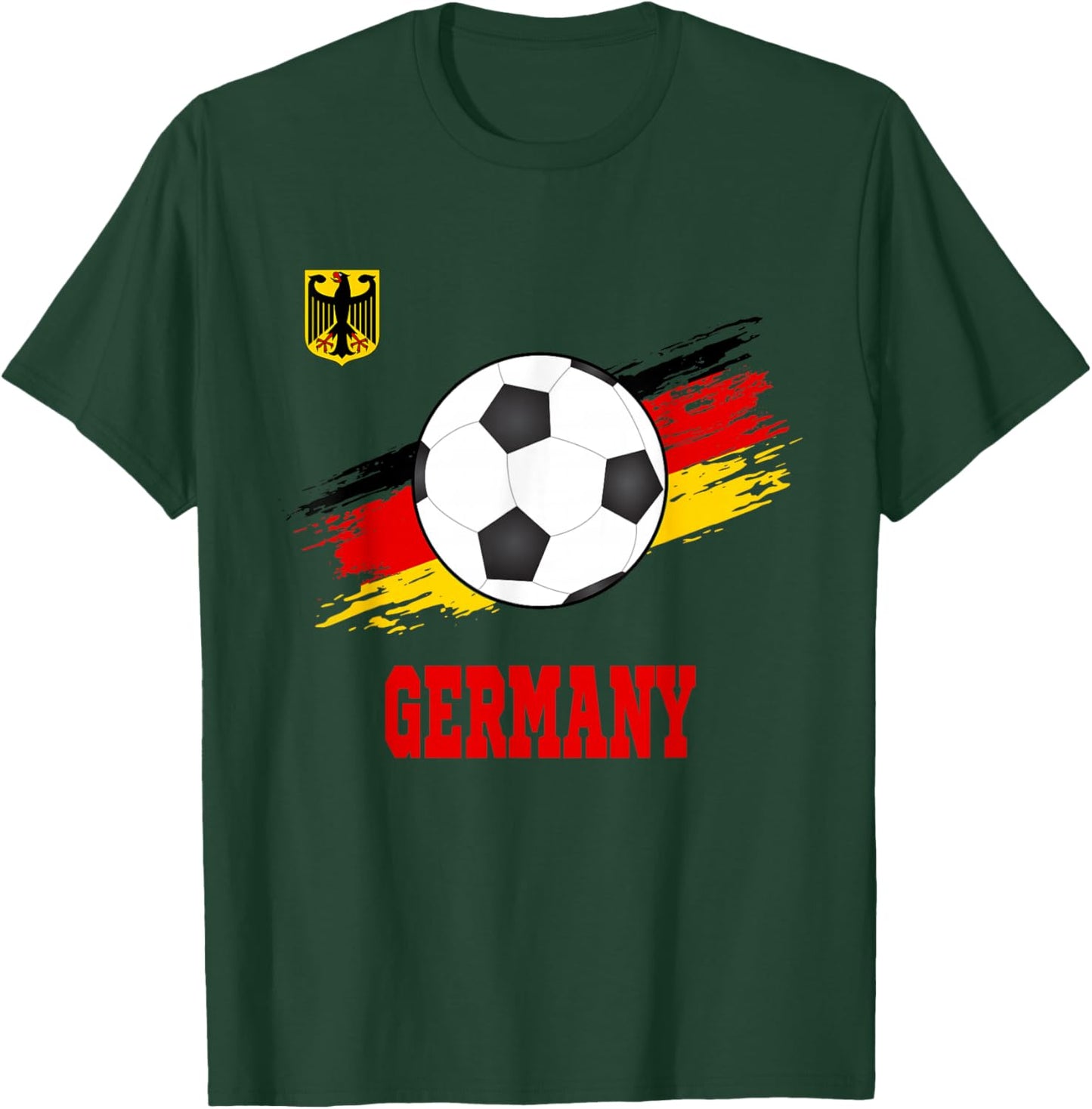 Germany Soccer German Football Germany Futbol T-Shirt - T-Shirt | Forest
