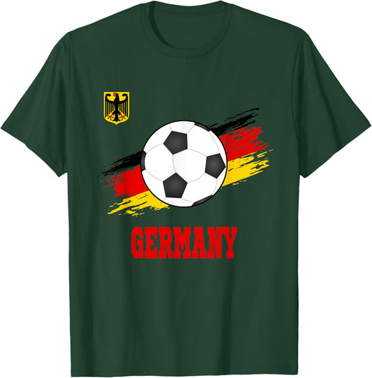 Germany Soccer German Football Germany Futbol T-Shirt - T-Shirt | Forest