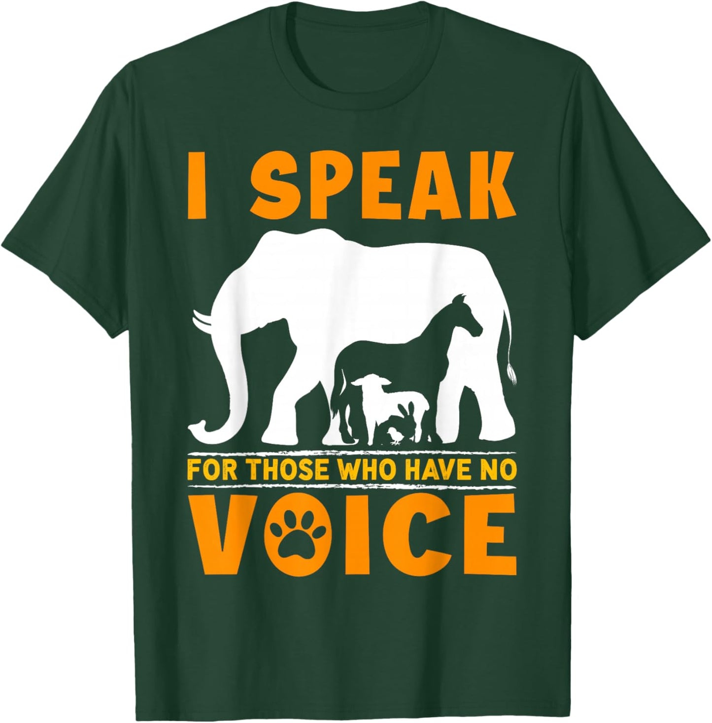 Animal Rights Design for Animal Activists T-Shirt - T-Shirt | Forest