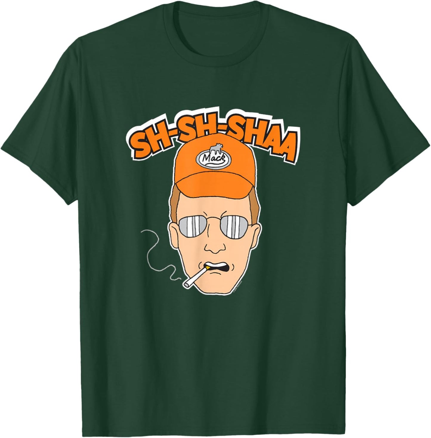 King of The Hill Dale Gribble Sha Sha Shaa Cartoon T-Shirt - T-Shirt | Forest