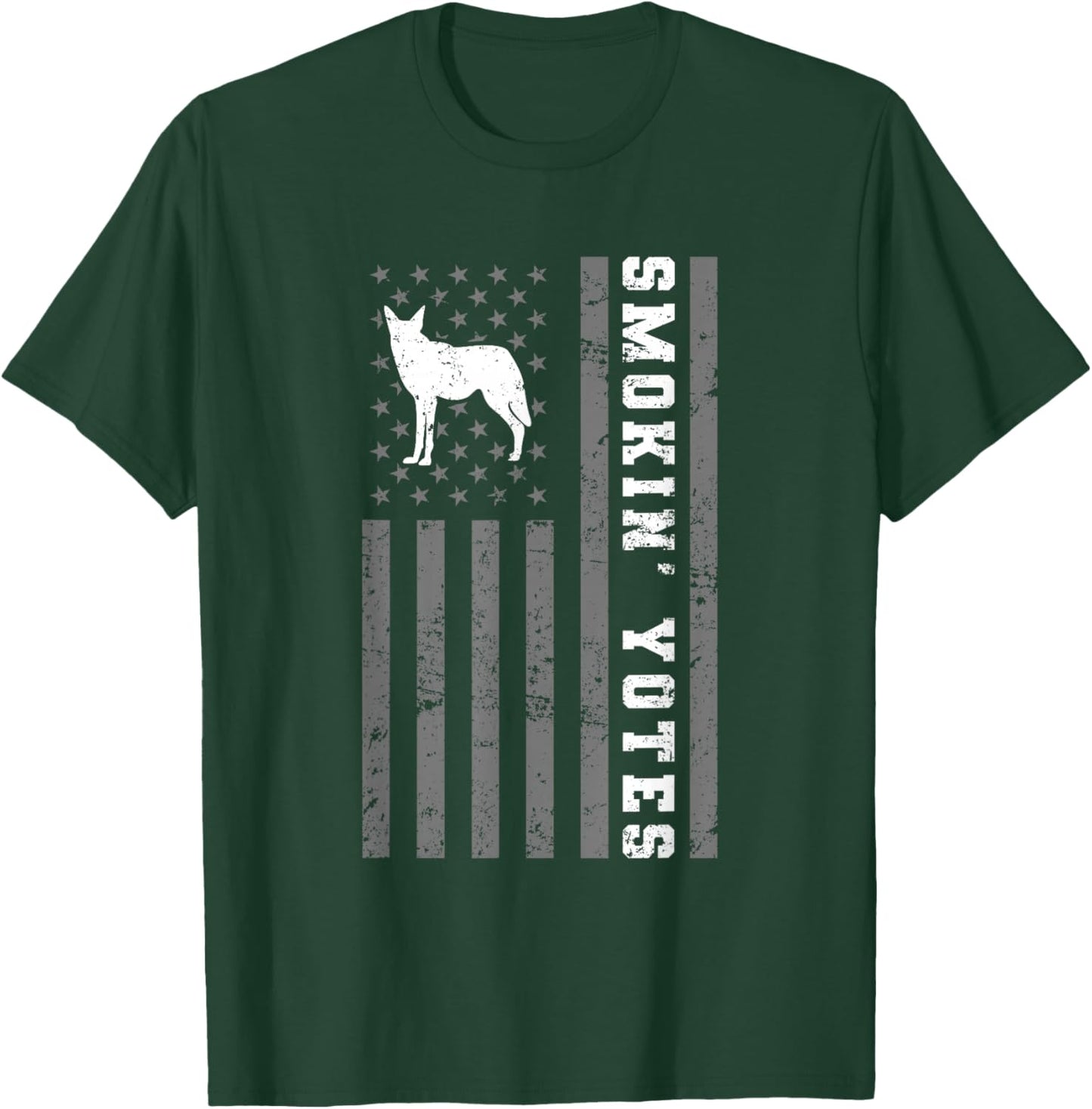 Coyote Hunting - Smokin Yotes T-Shirt - T-Shirt | Forest