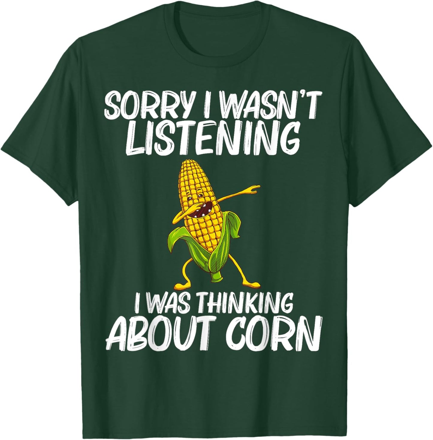 Funny Corn Gift Women Corn On The Cob Costume Farmer T-Shirt - T-Shirt | Forest