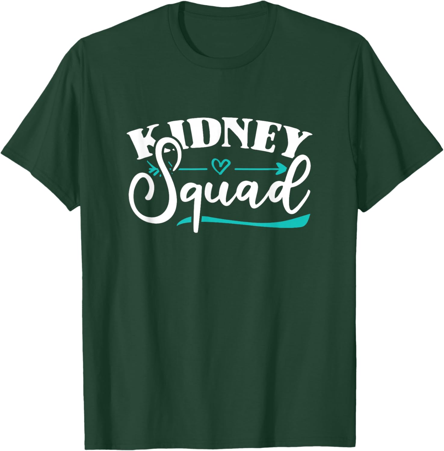 Kidney Squad Nephrology Nurse Dialysis Technician T-Shirt - T-Shirt | Forest