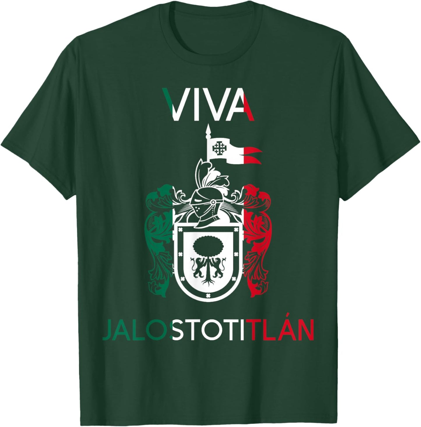 Viva Jalostotitlán Jalisco Estado De Mexico Escudo Eagle T-Shirt - T-Shirt | Forest