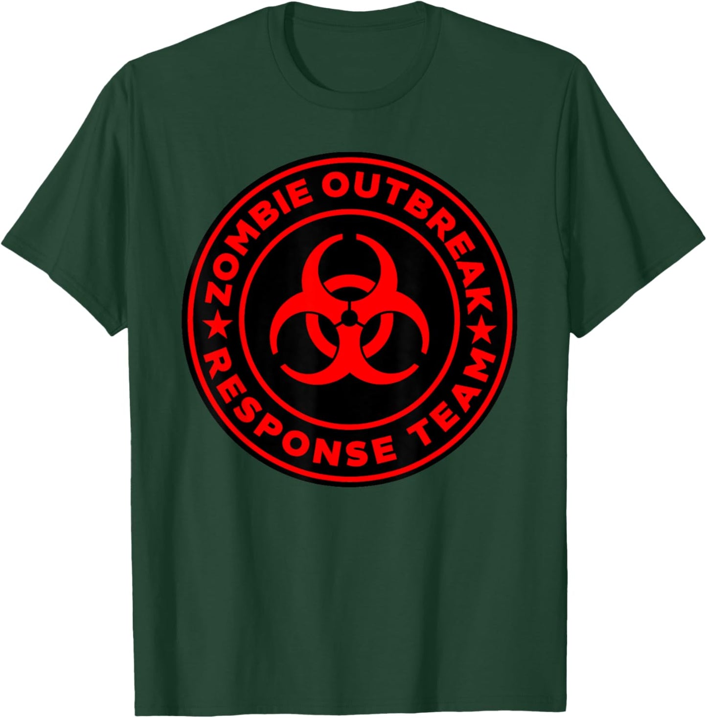 Zombie Outbreak Response Team T-Shirt - T-Shirt | Forest