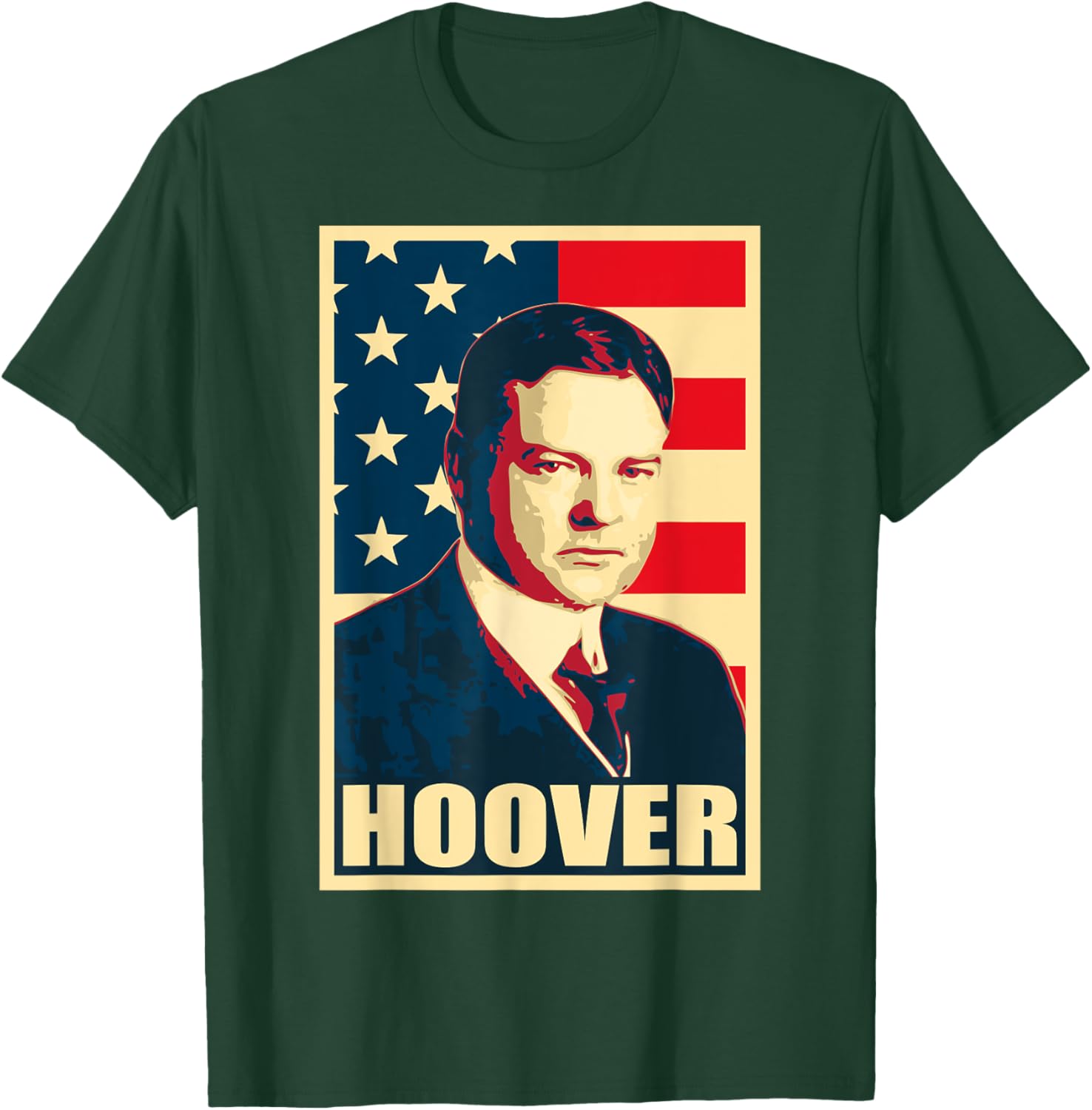 President Herbert Hoover. American conservative T-Shirt - T-Shirt | Forest