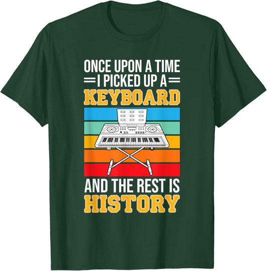 Musical Keyboard Player - Funny Musician Keyboard Expert T-Shirt - T-Shirt | Forest