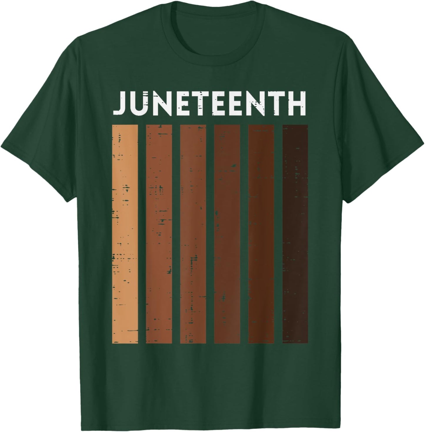 Melanin Shades Juneteenth June 19th 1865 Men Women Kids T-Shirt - T-Shirt | Forest