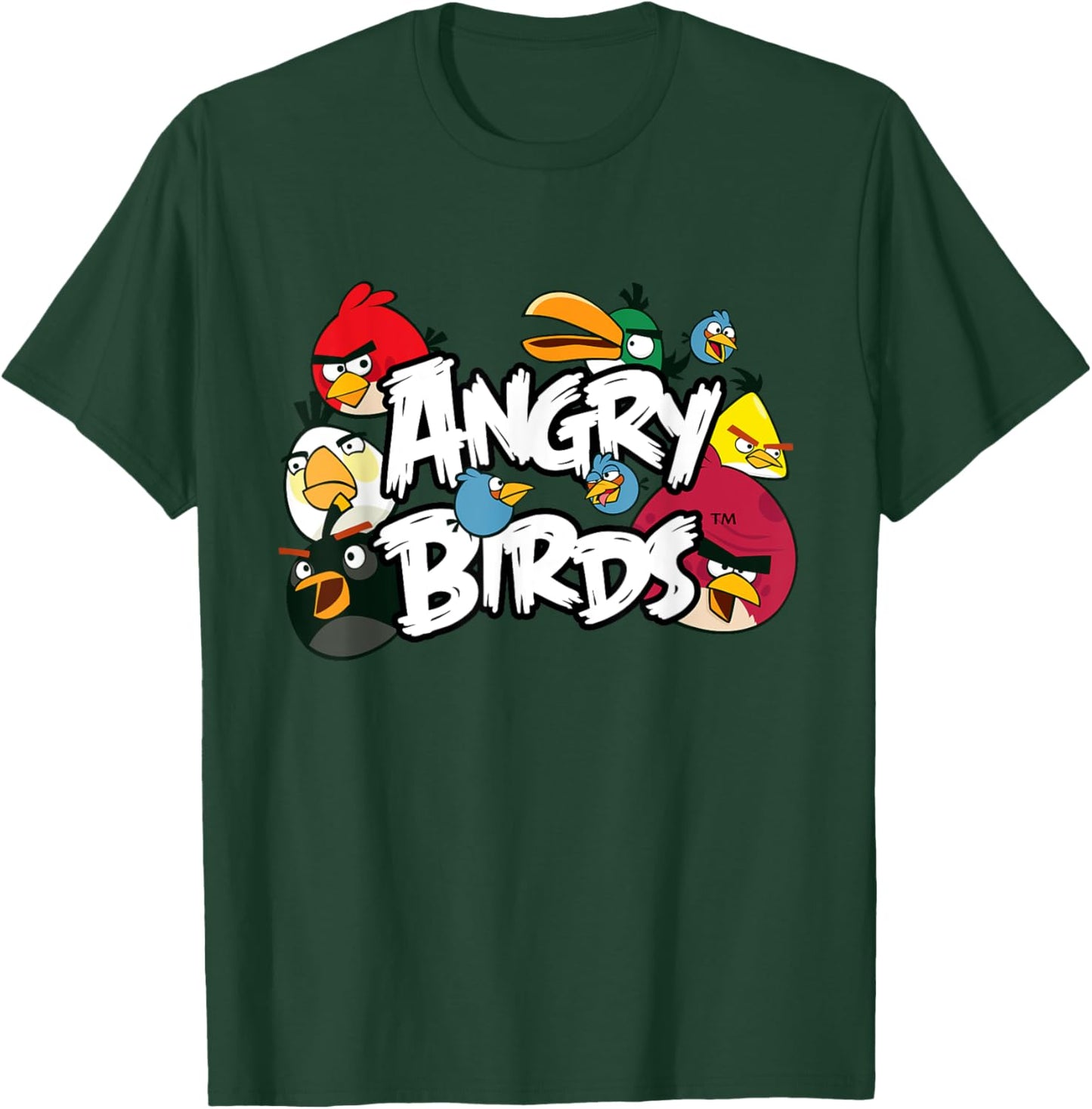 Angry Birds Classic Official Merchandise T-Shirt - T-Shirt | Forest