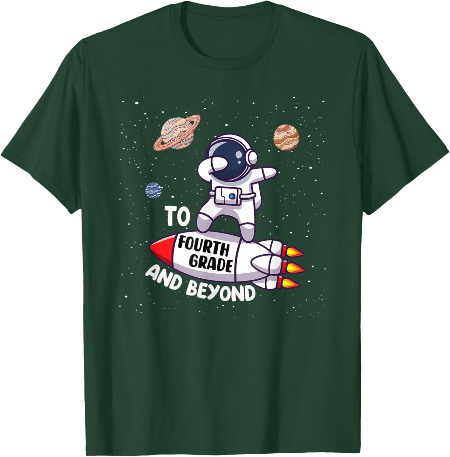 Back to Fourth Grade and Beyond-Funny First Day of School T-Shirt - T-Shirt | Forest