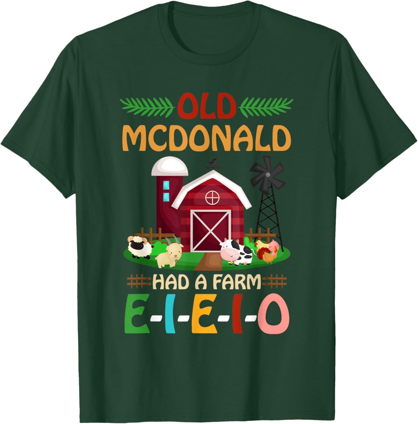 Nursery Rhymes for Kids and Toddler or Old McDonald T-Shirt - T-Shirt | Forest