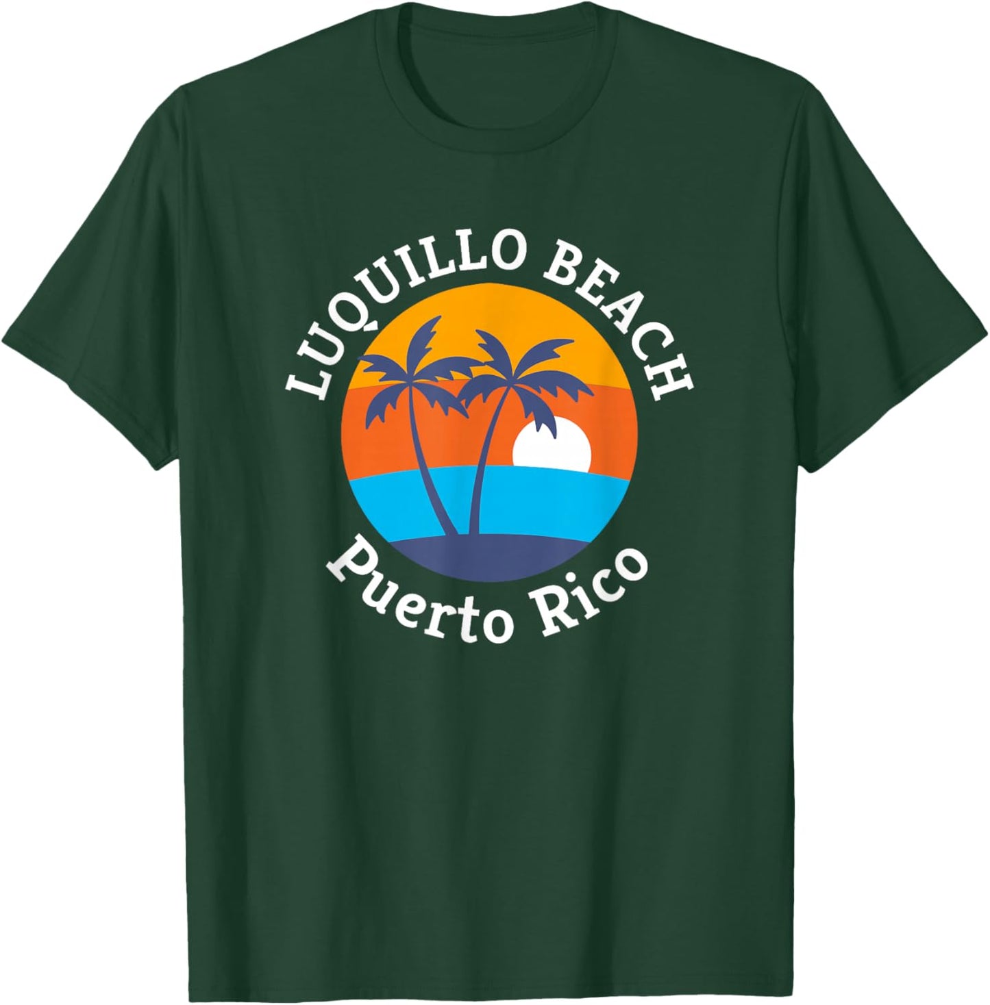Luquillo Beach Puerto Rico Summer Vacation Souvenir Women Kids T-Shirt - T-Shirt | Forest