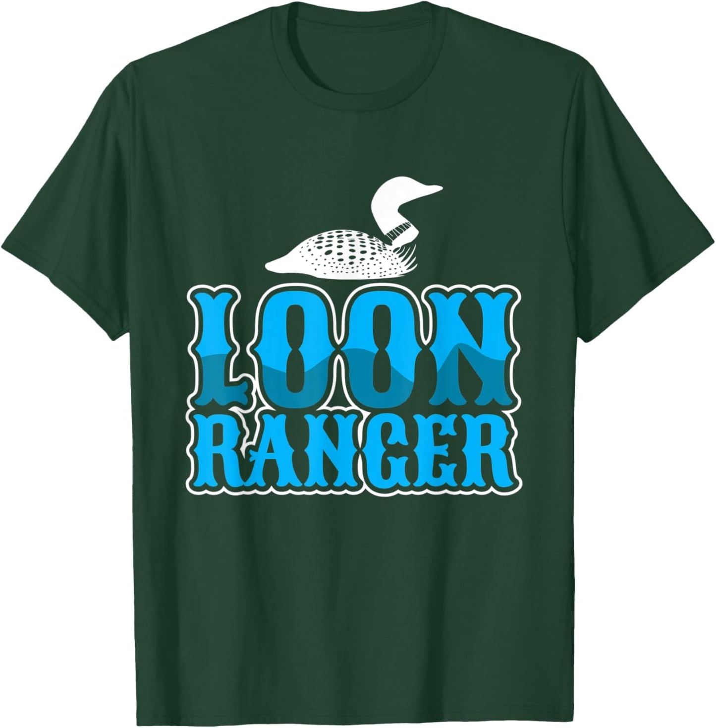 Loon ranger – Loon birding T-Shirt - T-Shirt | Forest