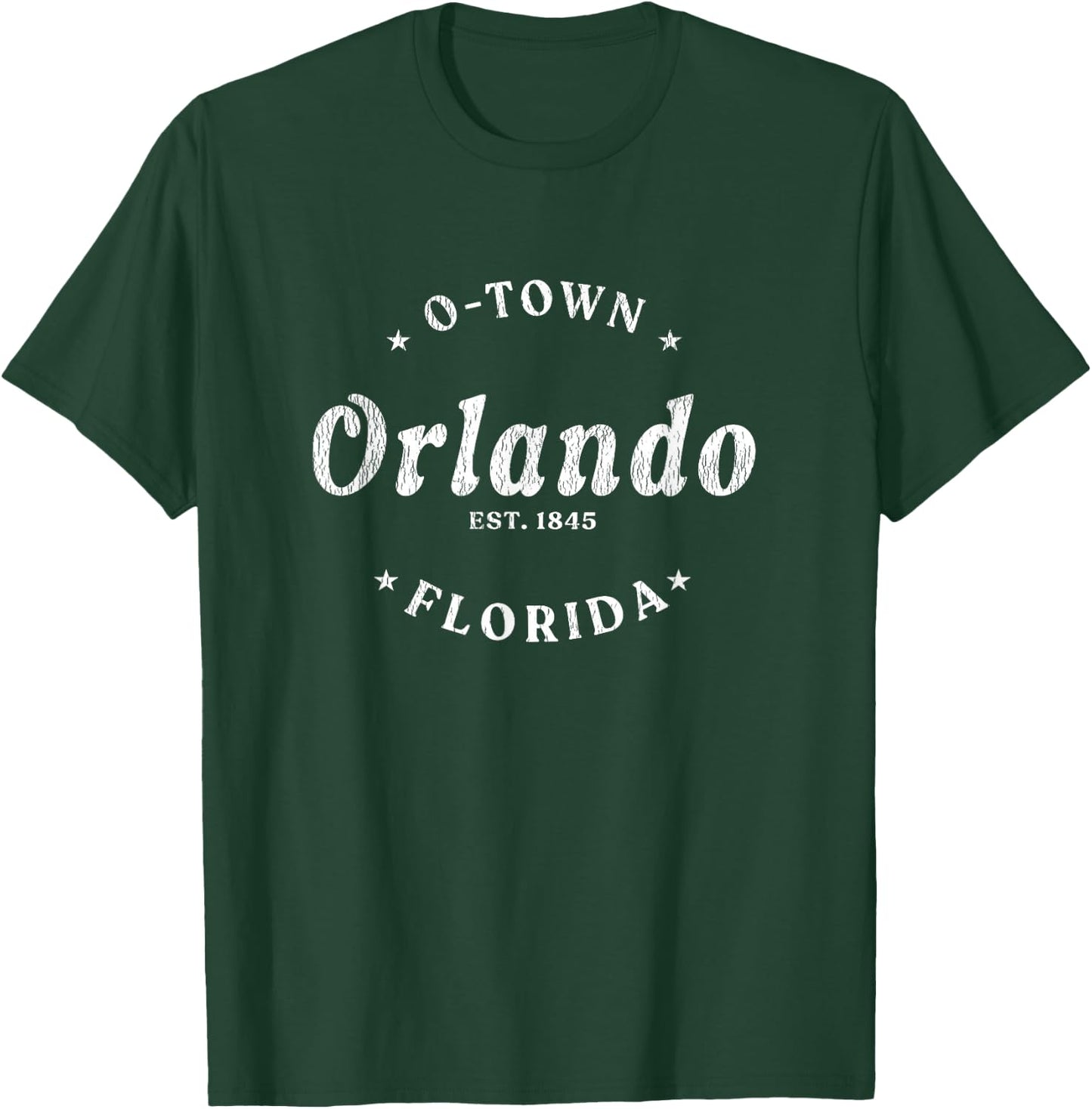 Vintage O-town Florida Gifts Souvenirs Orlando T-Shirt - T-Shirt | Forest