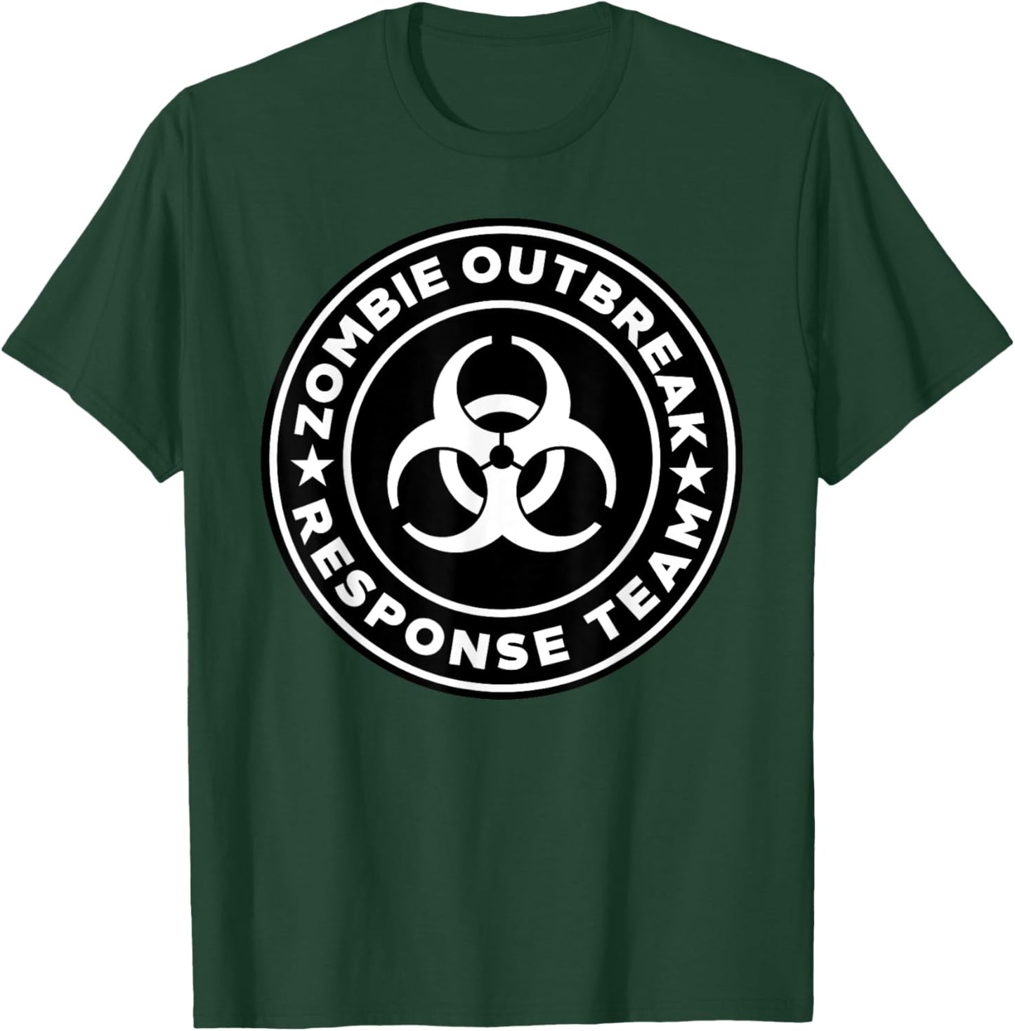 Zombie Outbreak Response Team funny Zombie Apocalypse T-Shirt - T-Shirt | Forest