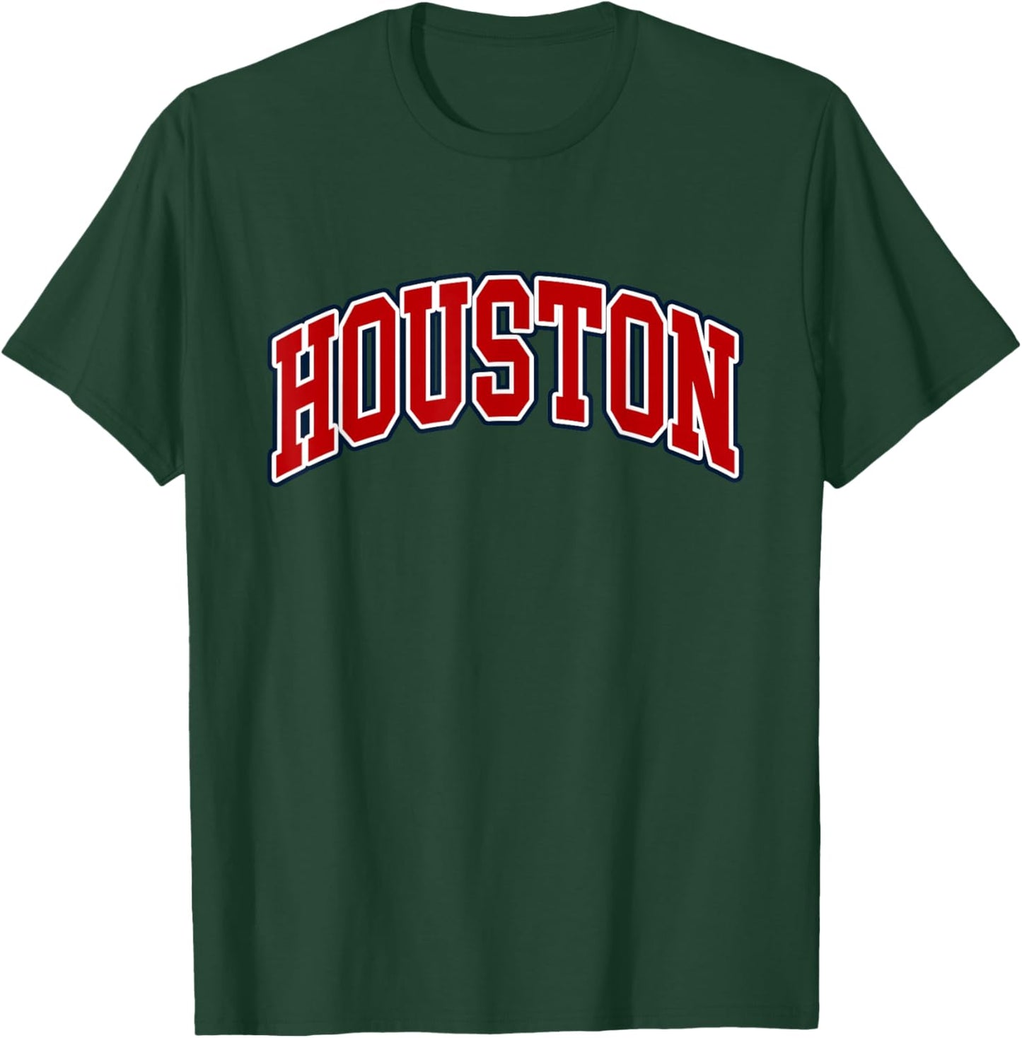 Houston - Throwback Design H-Town - Classic T-Shirt - T-Shirt | Forest