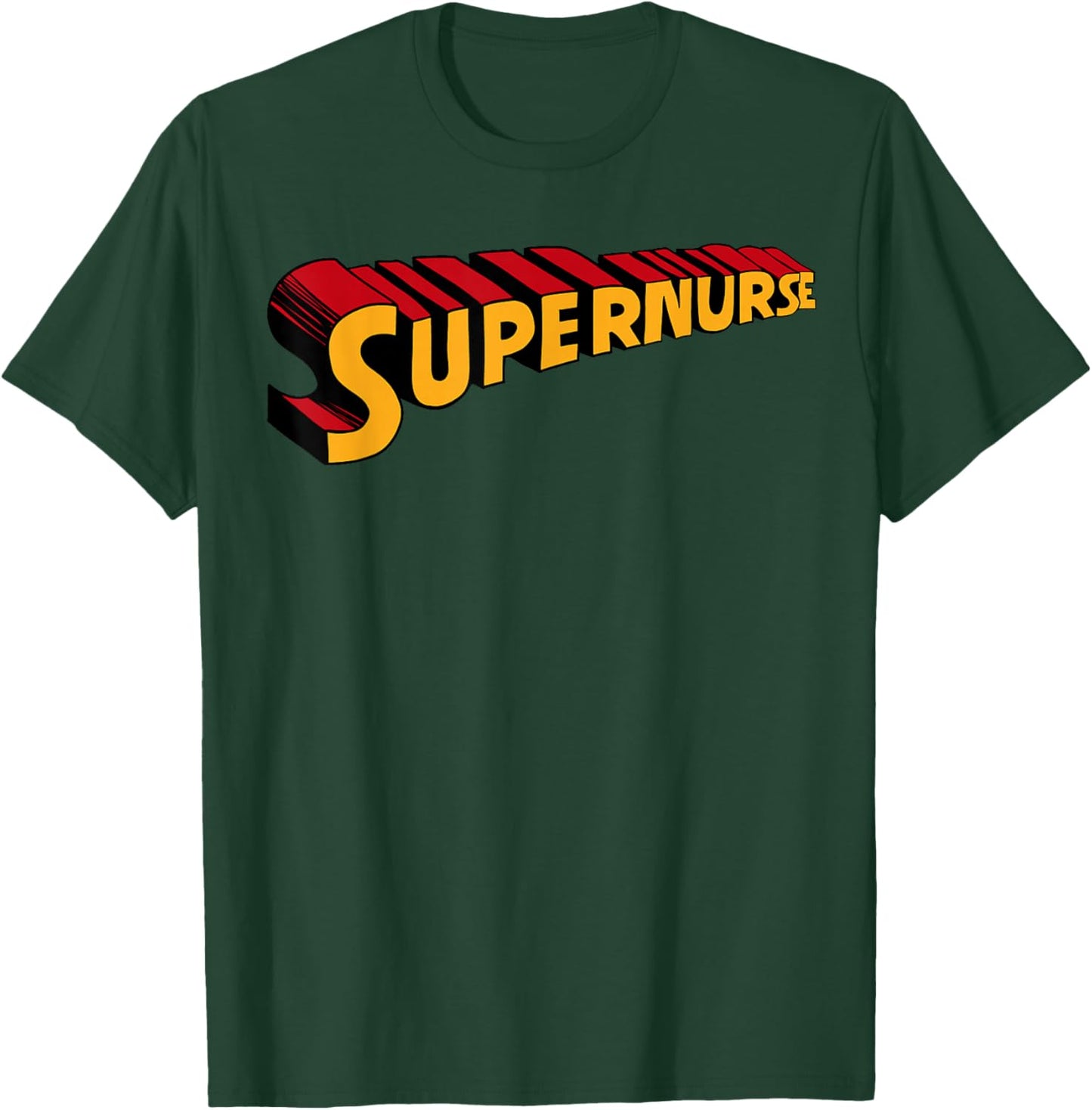 Super nurse Funny Superhero Nurse T-Shirt - T-Shirt | Forest