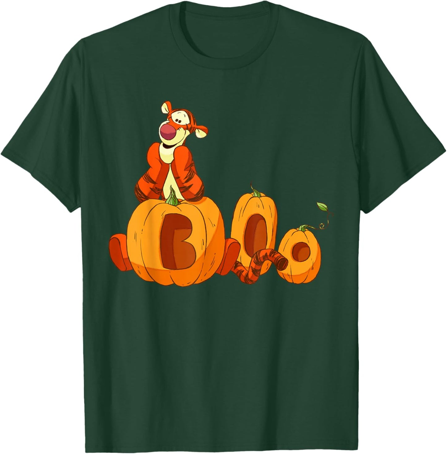 Disney - Halloween Tigger Boo Pumpkins T-Shirt - T-Shirt | Forest