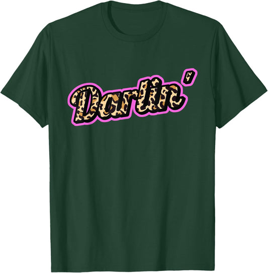 Darlin' Leopard Print Trendy Country Music T-Shirt - T-Shirt | Forest
