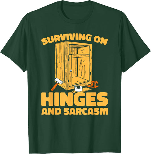 Joinery Woodworking - Furniture Cabinetmaker T-Shirt - T-Shirt | Forest