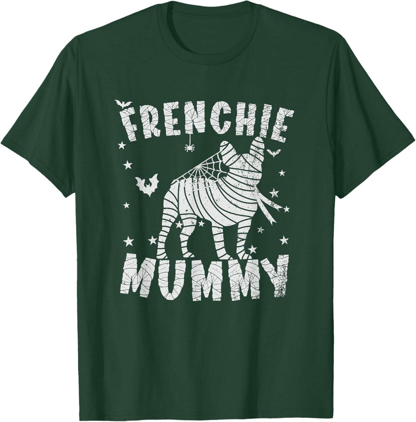 French Bulldog Mummy - Halloween T-Shirt - T-Shirt | Forest