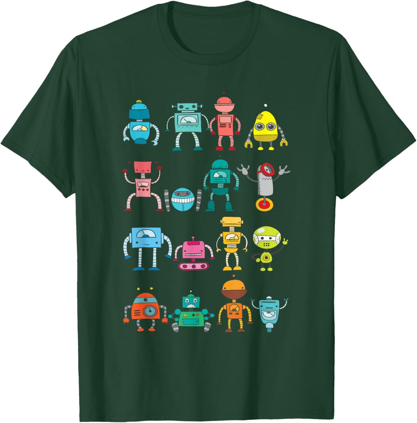 Funny Robotics Shirts - Robot Lover Robotics Engineer Engineering T-Shirt - T-Shirt | Forest