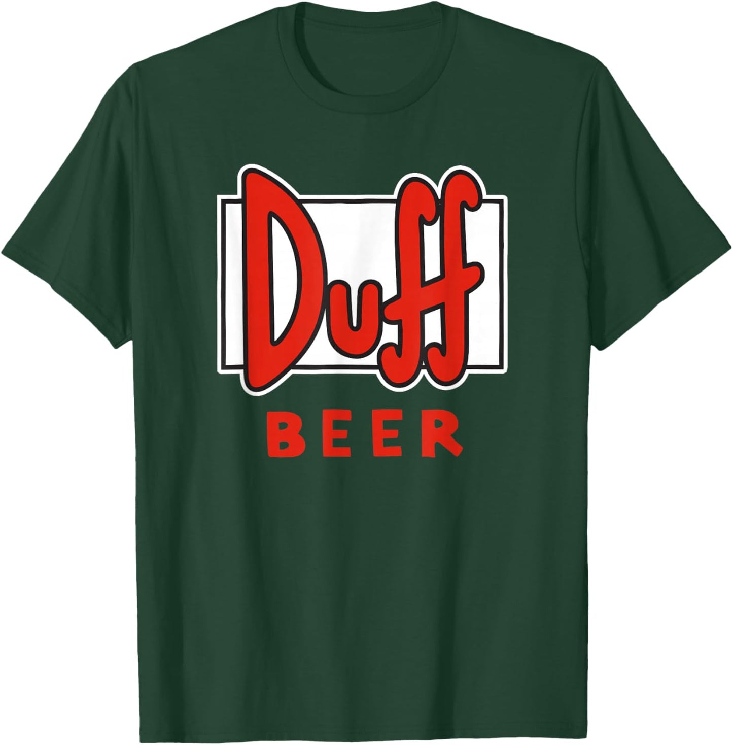 The Simpsons Duff Beer V2 T-Shirt - T-Shirt | Forest