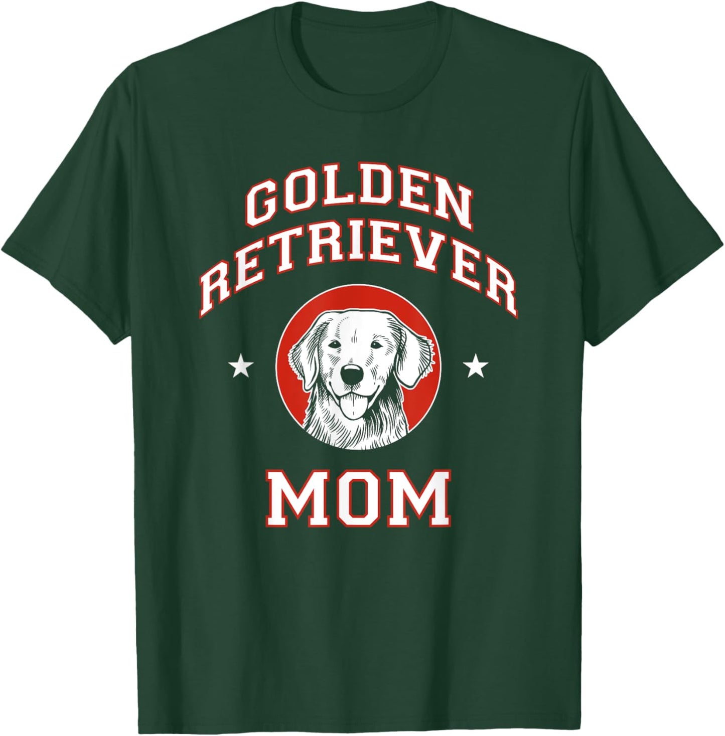 Golden Retriever Mom Dog Mother T-Shirt - T-Shirt | Forest