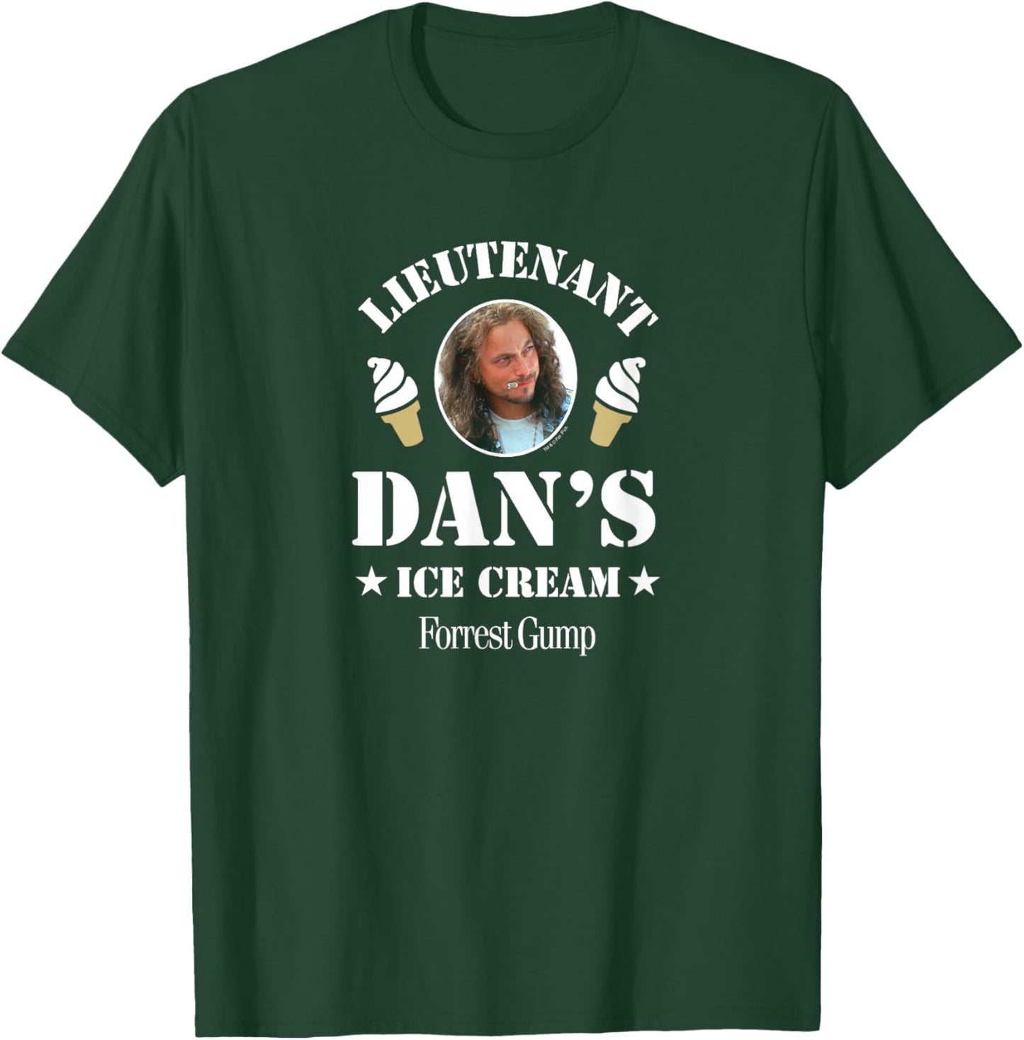 Forrest Gump - Lieutenant Dan's Ice Cream T-Shirt - T-Shirt | Forest