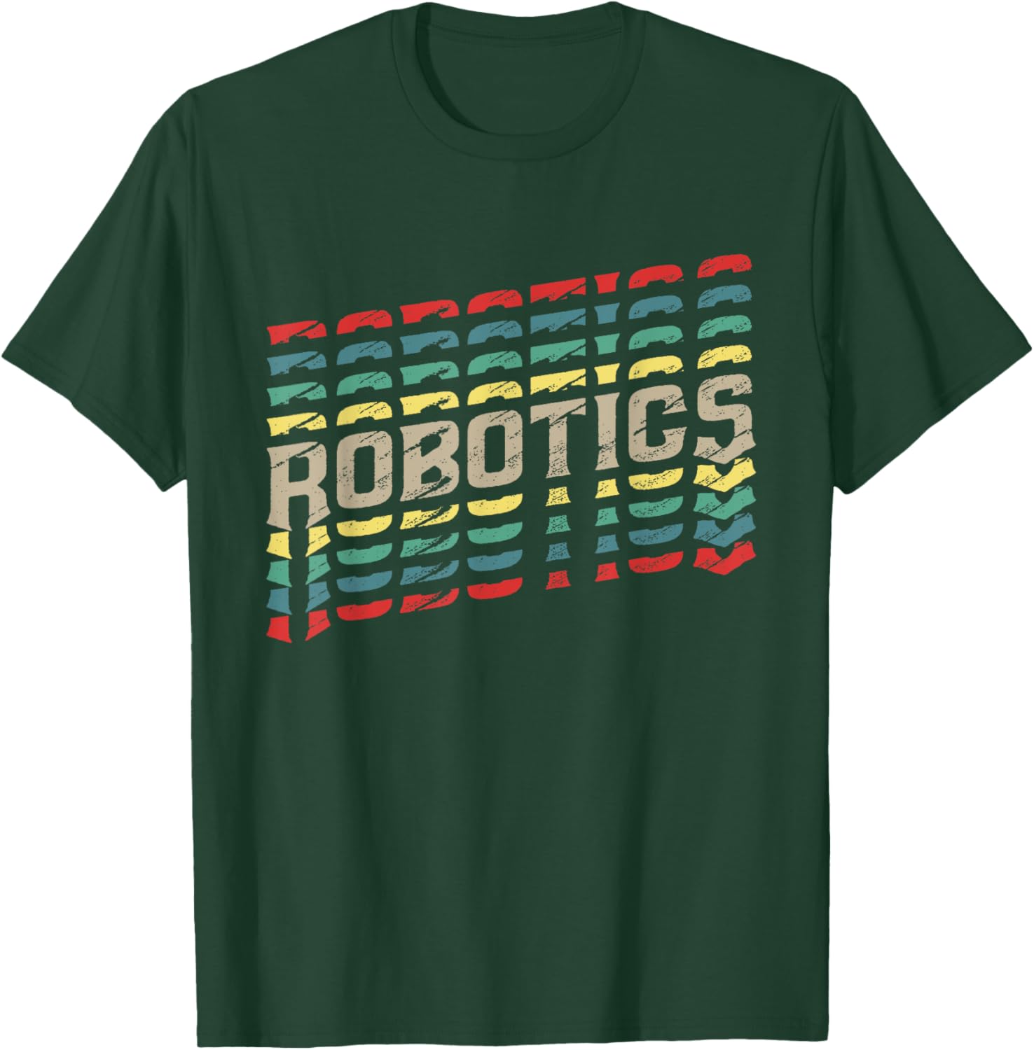 Robotics - Robot Builder Engineer Engineering Cyborg T-Shirt - T-Shirt | Forest