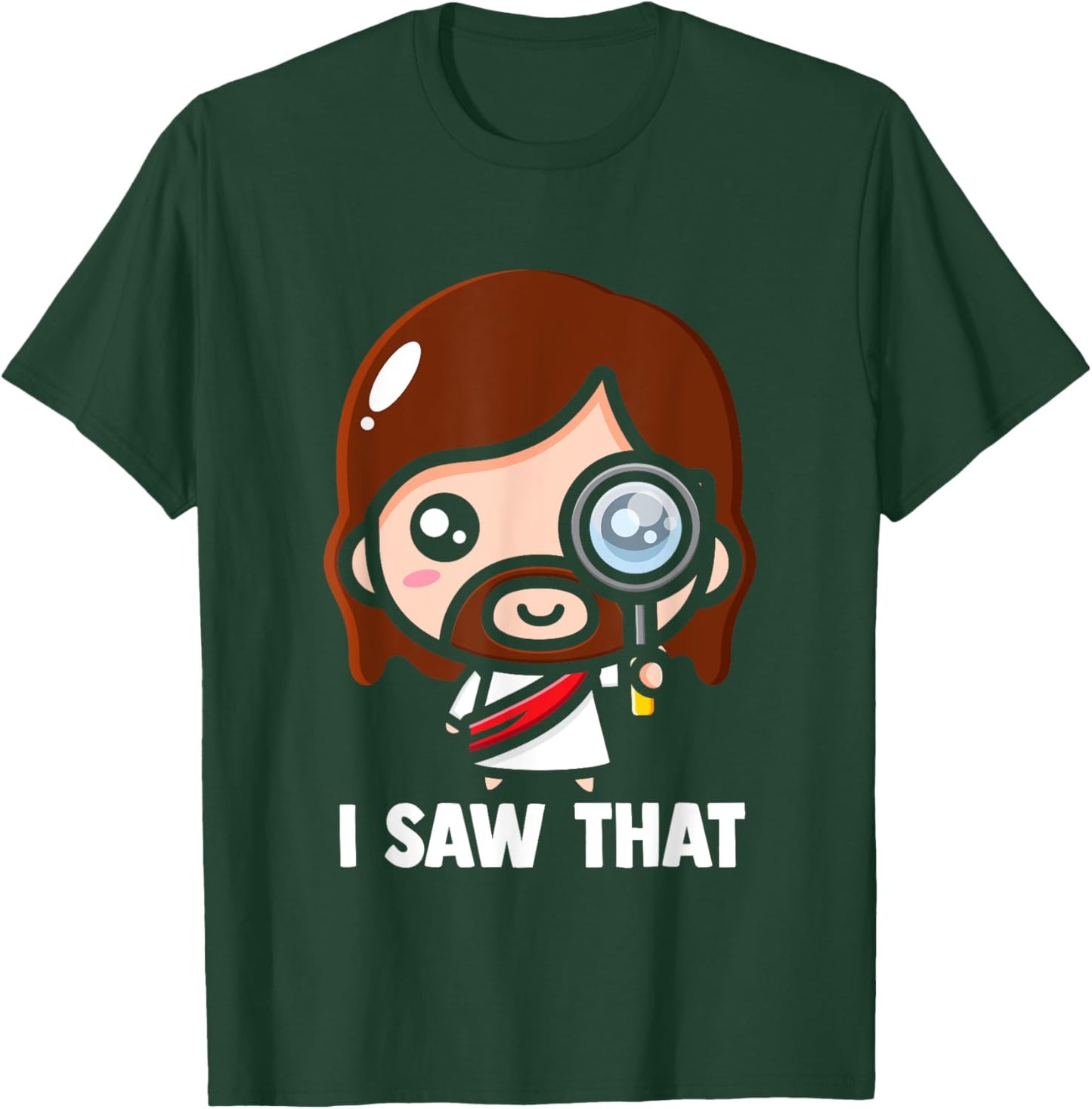 Jesus - I saw that Funny Christian Meme T-Shirt - T-Shirt | Forest